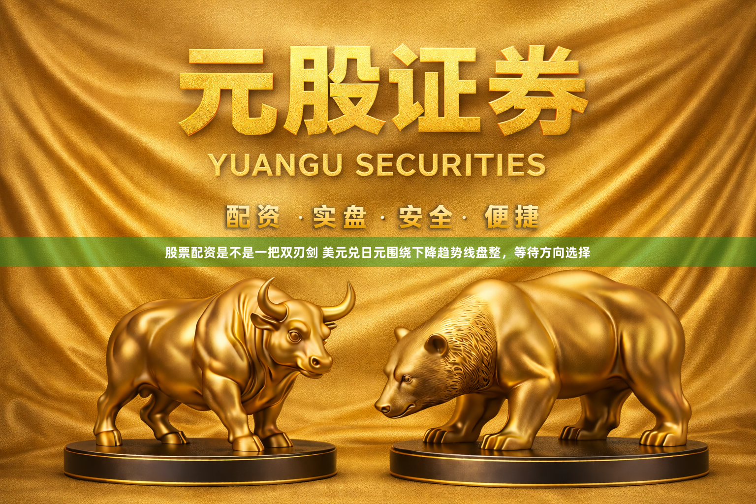 股票配资是不是一把双刃剑 美元兑日元围绕下降趋势线盘整，等待方向选择
